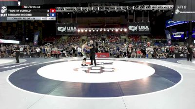 126 lbs Champ. Rd Of 128 - Austin Schield, ID vs Benjamin Higgins, AZ