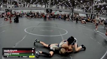 80 lbs Semis (4 Team) - Kaleb Pollock, Brawler Elite vs Navelle Hawkins, Hammers