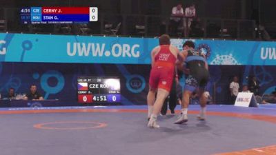 87 kg 1/4 Final - Josef Cerny, Czechia vs Gabriel Stan, Romania