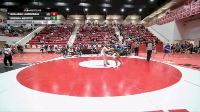 HS 140 lbs Cons. Round 3 - Brenna Meister, Canyon West Plains vs Gulliana Lardizabal, Azle