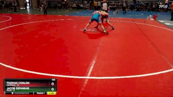 135 lbs Placement (4 Team) - Jacob DeMarais, Foley vs Thomas Conlon, Chatfield