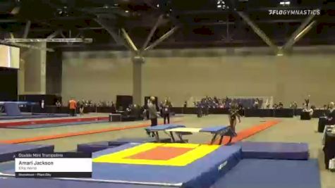 Amari Jackson - Double Mini Trampoline, Elite World - 2021 USA Gymnastics Championships