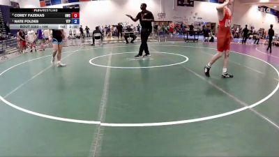 144 lbs Cons. Semi - Corey Fazekas, Grizzly Wrestling Club vs Nate Foldes, Virginia Team Predator
