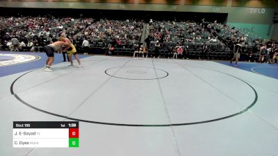 285 lbs Round Of 64 - Justice El-Sayad, Temecula Valley vs Champion Dyes, Mullen