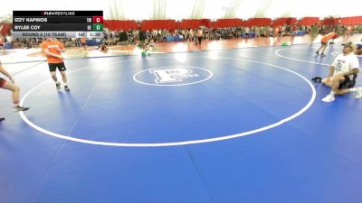 132 lbs Round 2 (10 Team) - Izzy Kapinos, Mille Lacs vs Rylee Coy, Oswego East