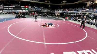 6A 132 lbs Cons. Round 2 - Nathan Bailey, Converse Judson vs Miguel Solis, El Paso Eastwood