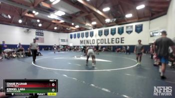 149 lbs Cons. Round 5 - Ezekiel Lara, Menlo College vs Chase Pluhar, Indiana Tech