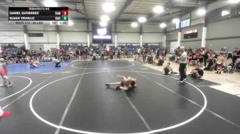 88 lbs Quarterfinal - Daniel Gutierrez, Team Selma vs Elijah Trujillo, BlackCat WC