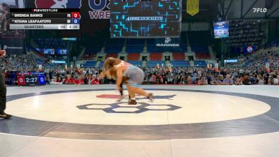 235 lbs Quarters - Brenda Banks, PA vs Kitana Leafaatoto, NV