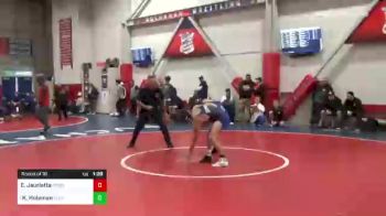 114 lbs Round Of 16 - Eczequiel Jaurietta, Redwood vs Koda Holeman, Clovis