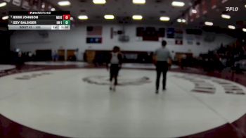 125 lbs Quarterfinal - Izzy Balsiger, Wisconsin-Eau Claire vs Jesse Johnson, Msoe