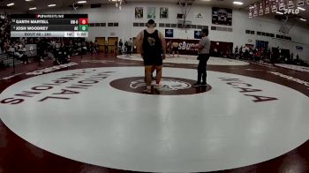 285 lbs Champ. Round 1 - Garth Martell, Wisconsin-Oshkosh vs Josh Woodrey, Augustana (il)