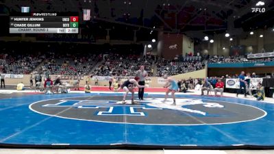 150 lbs Champ. Round 2 - Hunter Jenkins, Union County vs Chase Gillum, Boyd County