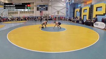 144 lbs Cons. Round 3 - Colin Poulis, Cape Henlopen H S vs Jacob Girard, Salesianum