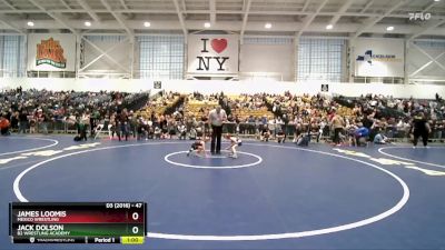 47 lbs 1st Place Match - Jack Dolson, B2 Wrestling Academy vs James Loomis, Mexico Wrestling
