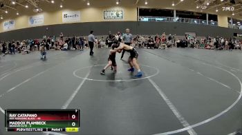 80 lbs Round 1 - Ray Catapano, Mat Assassins Black vs Maddox Plambeck, Brawler Elite