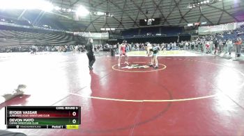 144 lbs Cons. Round 5 - Devon Mayo, Camas Wrestling Club vs Ryder Vassar, Junkyard Dogs Wrestling Club