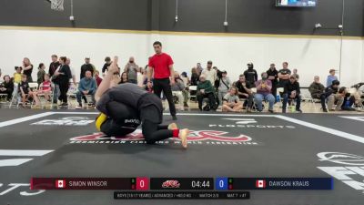 Simon Ranson Calgary Dawson Kraus vs Simon Winsor 2026 ADCC Calgary Open