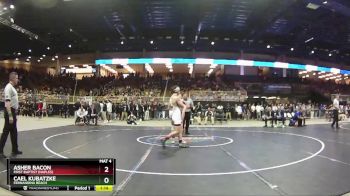 138 1A 1st Place Match - Cael Kubatzke, Fernandina Beach vs Asher Bacon, First Baptist (Naples)