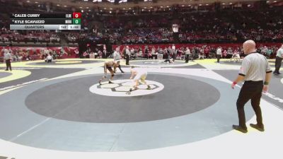 132 lbs Quarters - Caleb Curry, Elder vs Kyle Scavuzzo, Med. Highland
