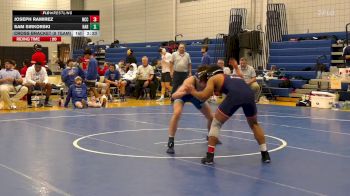 133 lbs Cross Bracket (8 Team) - Joseph Ramirez, Nassau CC vs Sam Sirkorski, Harper