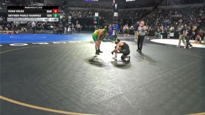 138 lbs Consi Of 16 #1 - Evan Velez, Brawley (SD) vs Deyner Pablo Ramirez, Fremont (OS)