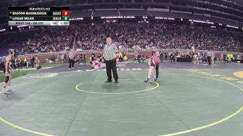 D4-157 lbs Cons. Round 1 - Easton Magnusson, Manchester vs Logan Wilks, Charlevoix