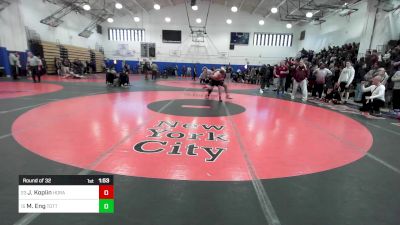 145 lbs Round Of 32 - James Koplin, Horace Mann vs Max Eng, Tottenville