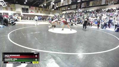 138 lbs Cons. Round 1 - Maddox Leal, Temecula Valley vs Jace Rodriguez, La Serna