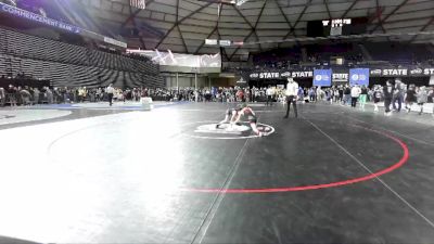 63 lbs Quarterfinal - Christian Garza, Team Aggression Wrestling Club vs Andrew ODonnell, Mat Demon Wrestling Club