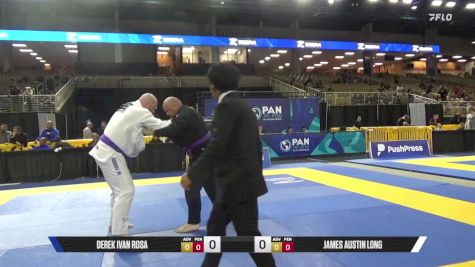 James Austin Long vs Derek Ivan Rosa 2025 Pan Jiu Jitsu IBJJF Championship