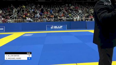 TED ALLEN GATES vs CAMERON MICHAEL HURD 2022 Pan IBJJF Jiu-Jitsu No-Gi Championship