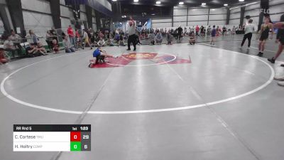 80 lbs Rr Rnd 5 - Colton Cortese, Triumph Black vs Health Holtry, The Compound RTC