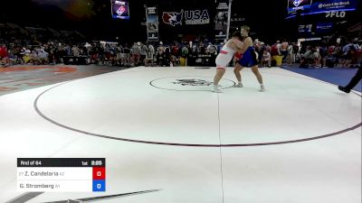 285 lbs Rnd Of 64 - Zayne Candelaria, AZ vs Grant Stromberg, WI