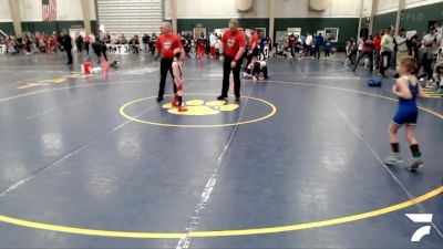 49 lbs Champ. Round 1 - Canaan Engel, NWTC vs Cooper Sadlo, Amherst Wrestling Club