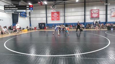 155 lbs Cash Newton, Oklahoma vs Jaxon Durbrow, Michigan Red