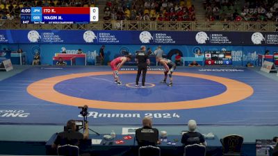 71 kg 1/2 Final - Kairi Ito, Japan vs Manuel Wagin, Germany