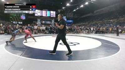 132 lbs Cons. Rd Of 32 - Jasper Croom, Florida vs Bayden Fandrich, Montana