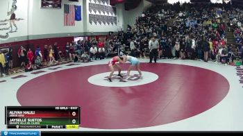 Round 1 - Aliyah Halili, Arbor View vs Jayselle Suetos, Granite Hills (El Cajon)