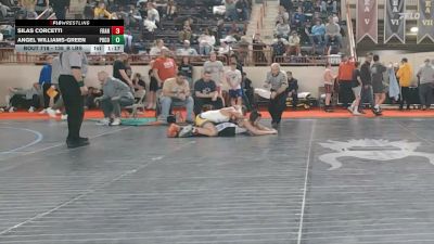 135_B lbs Round Of 16 - Silas Corcetti, Franklin Regional vs Angel Williams-Green, Pocono Mtn West
