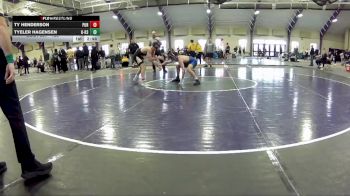 125 lbs 1st Place Match - Tyeler Hagensen, Unattached - Kent State vs Ty Henderson, Purdue