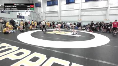 160 lbs Round Robin 1 - Domenic Tagg, Ohio Dynasty Elite vs Mason Hammel, EP Rattlers-MS