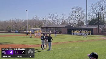 Replay: Spring Hill vs Montevallo | Mar 11 @ 3 PM