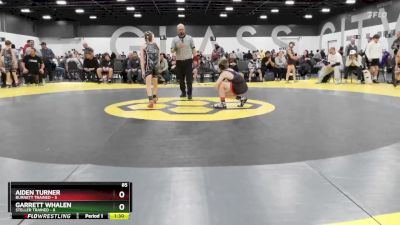 85 lbs Round 4 (6 Team) - Garrett Whalen, Steller Trained vs Aiden Turner, Burnett Trained