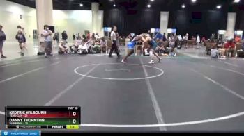 195 lbs Round 2 (8 Team) - Kedtric Wilbourn, Team Clay vs Danny Thornton, Suwannee