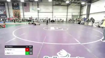 152 lbs Rr Rnd 1 - Brayden Farrar, Terps Xtreme HS vs Justin Barr, Steel Knights