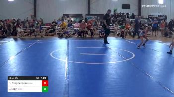 65 lbs Prelims - Hannah Stephenson, Okwa vs Libertie Nigh, Ohio Girls National Team