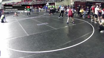 130 lbs Cons. Round 2 - Luke Gall, Clarkson Leigh vs Jackson Holmes, Impact Wrestling Club