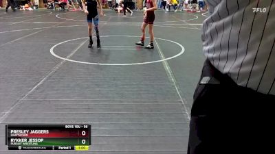 56 lbs Cons. Round 3 - Rykker Jessop, Pursuit Wrestling vs Presley Jaggers, Unattached