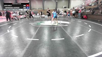 120 lbs Rr Rnd 3 - Jayci Kelly, Georgia vs Esperanza Huitron, Backyard Bullies Wrestling Club